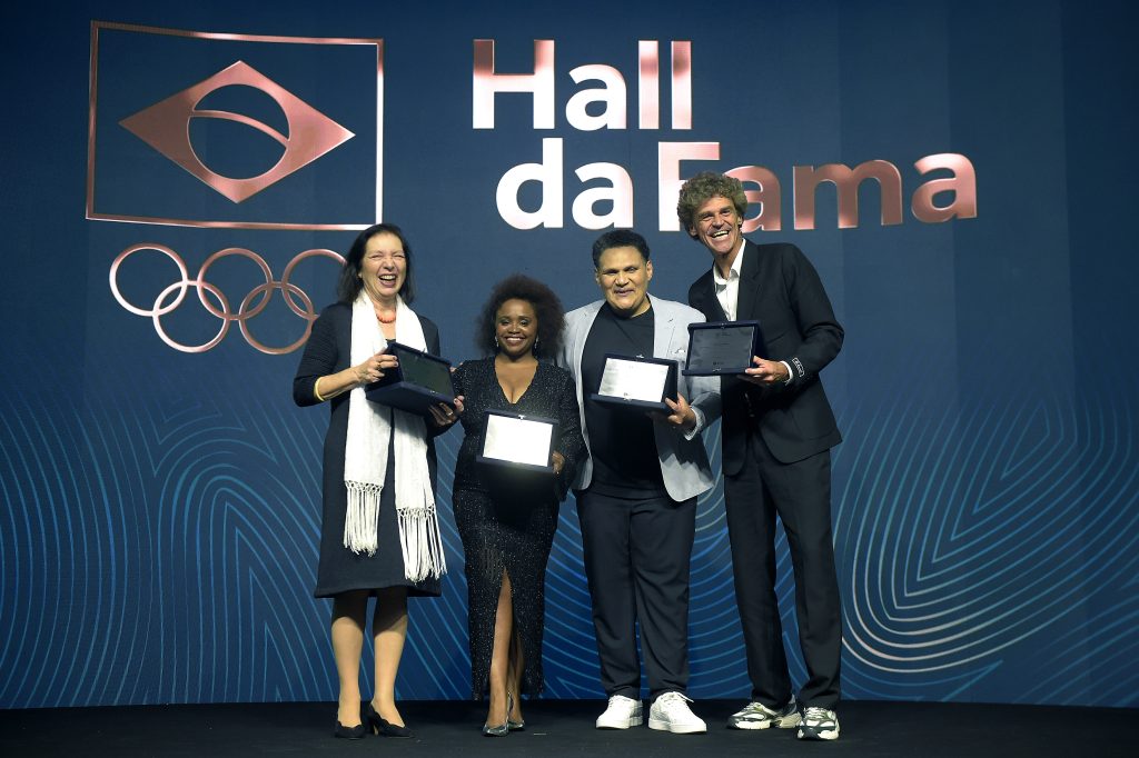 Daiane dos Santos, Guga Kuerten, Edinanci Silva e Afrânio Costa entram para o Hall da Fama do COB