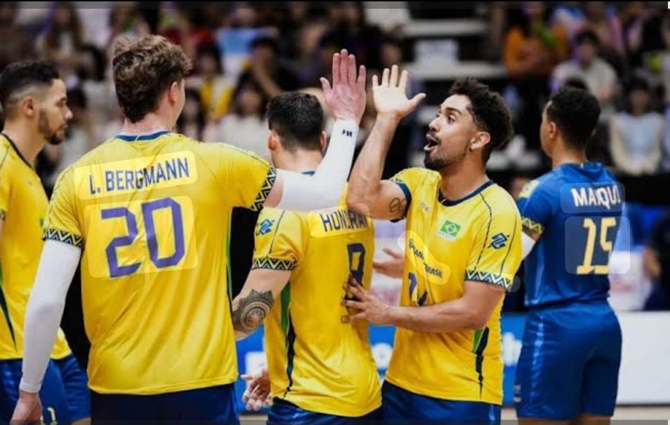 Brasil vence o Japão e vai à fase final na Liga das Nações de Vôlei